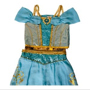 Disney Store Jasmine princess costume dress 5/6